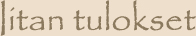 Tulokset